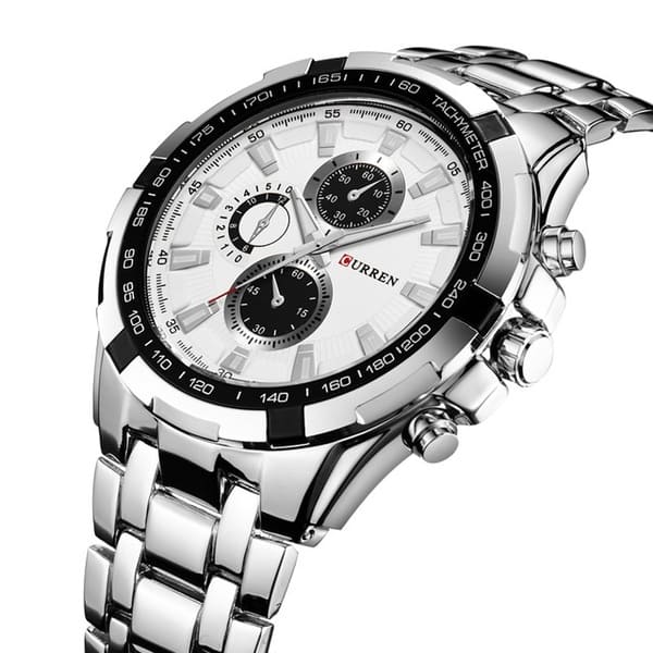 Reloj curren 8023 análogo - plateado - Imagen 2