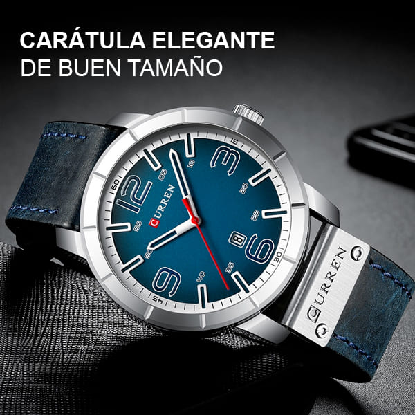 Reloj curren 8327 análogo - azul - Imagen 3