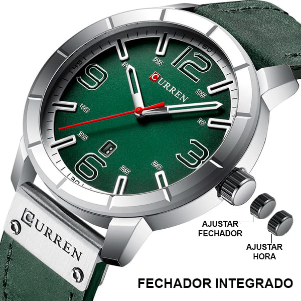 Reloj curren 8327 análogo - verde - Imagen 5