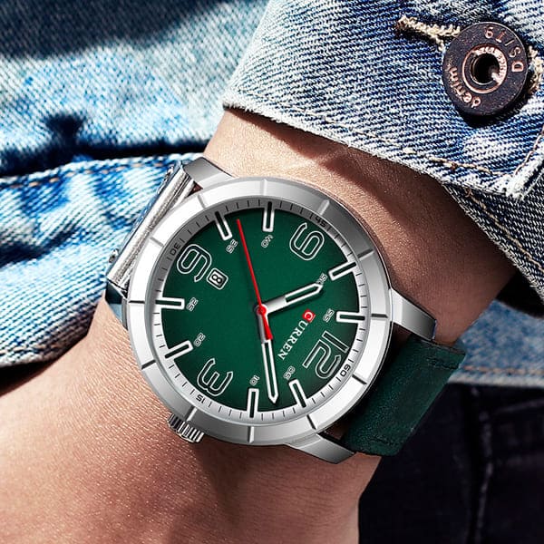 Reloj curren 8327 análogo - verde - Imagen 6
