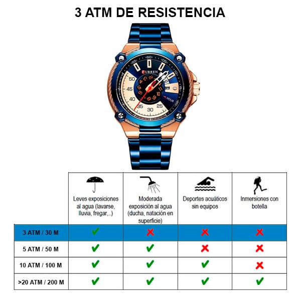 Reloj curren análogo 8345 - azul - Imagen 6