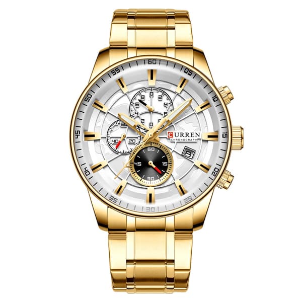 Reloj curren 8362 análogo - dorado