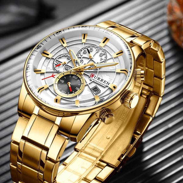 Reloj curren 8362 análogo - dorado - Imagen 4