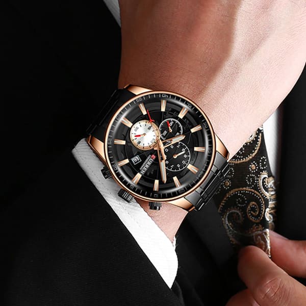 Reloj curren 8362 análogo - negro - Imagen 4