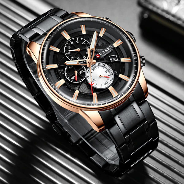 Reloj curren 8362 análogo - negro - Imagen 3