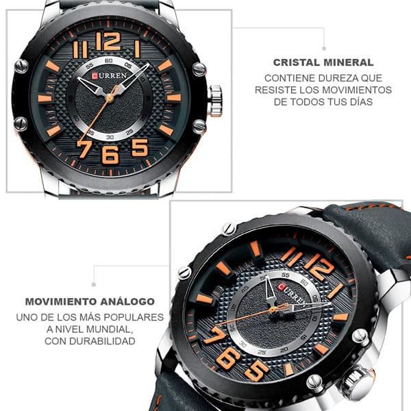 Reloj curren 8341 análogo - azul - Imagen 5