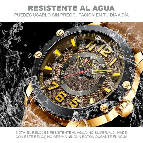 Reloj curren 8341 análogo - café - Imagen 5