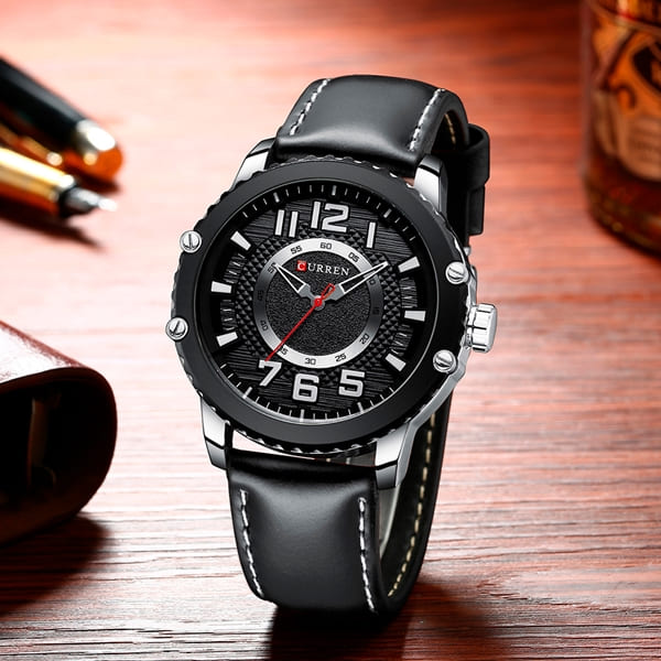 Reloj curren 8341 análogo - negro - Imagen 3
