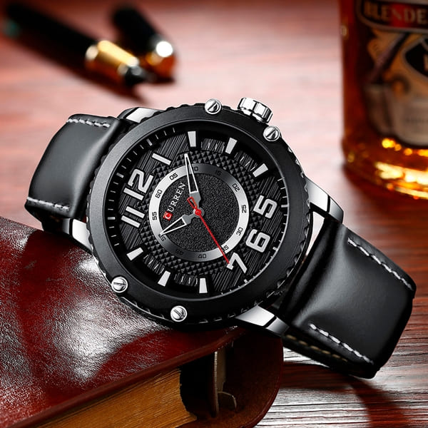 Reloj curren 8341 análogo - negro - Imagen 4