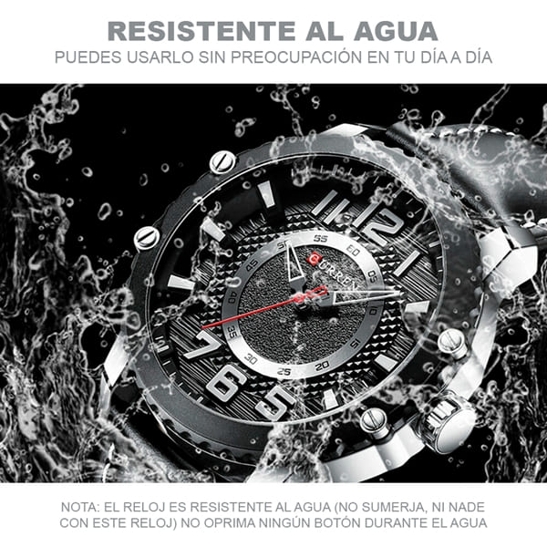 Reloj curren 8341 análogo - negro - Imagen 5