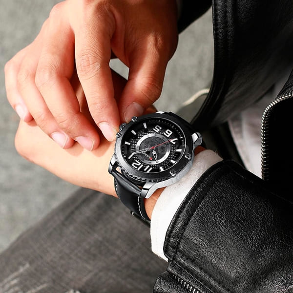Reloj curren 8341 análogo - negro - Imagen 6
