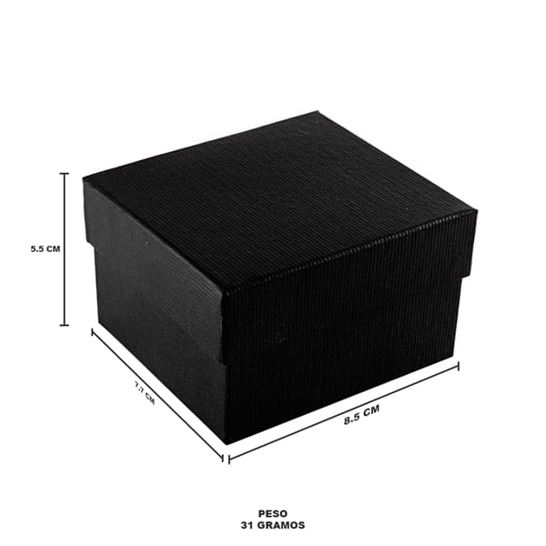 Estuche liso - negro - Imagen 4