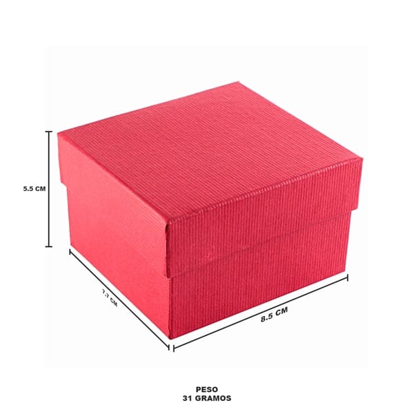Estuche liso - rojo - Imagen 5