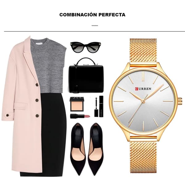Reloj curren análogo 9024 - dorado - Imagen 6