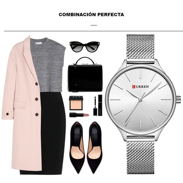 Reloj curren análogo 9024 - plateado - Imagen 6