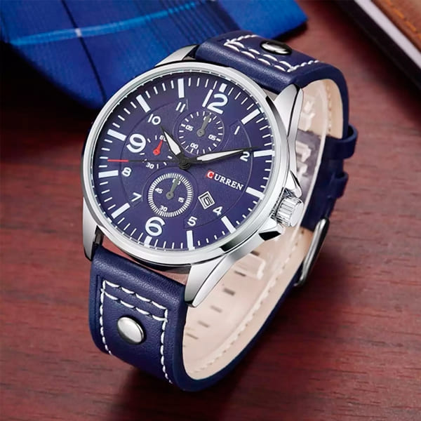 Reloj curren 8164 análogo - azul - Imagen 5