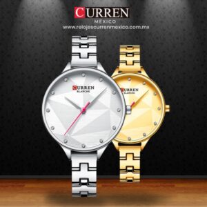 Lee más sobre el artículo Espléndido y Maravilloso Reloj Análogo Curren para Dama (9047)