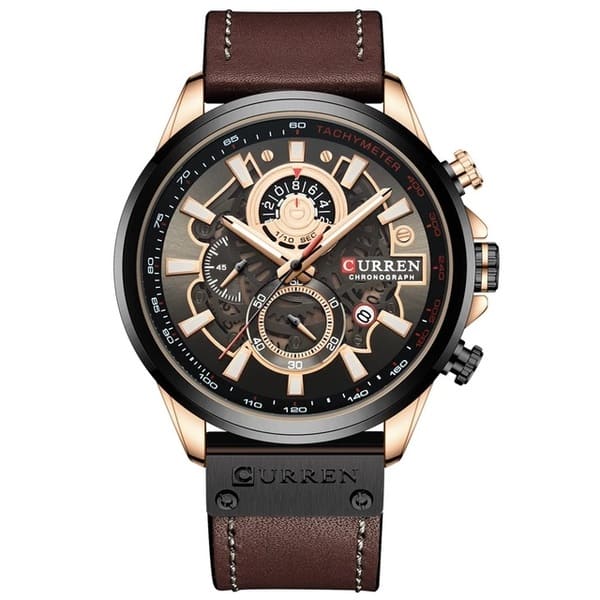 Reloj curren 8380 análogo – café
