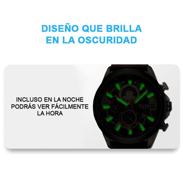 Reloj curren 8380 análogo – azul - Imagen 6