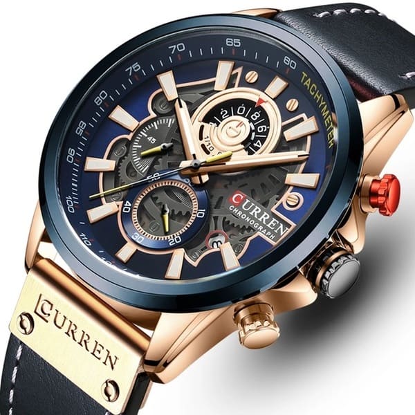 Reloj curren 8380 análogo – azul - Imagen 2