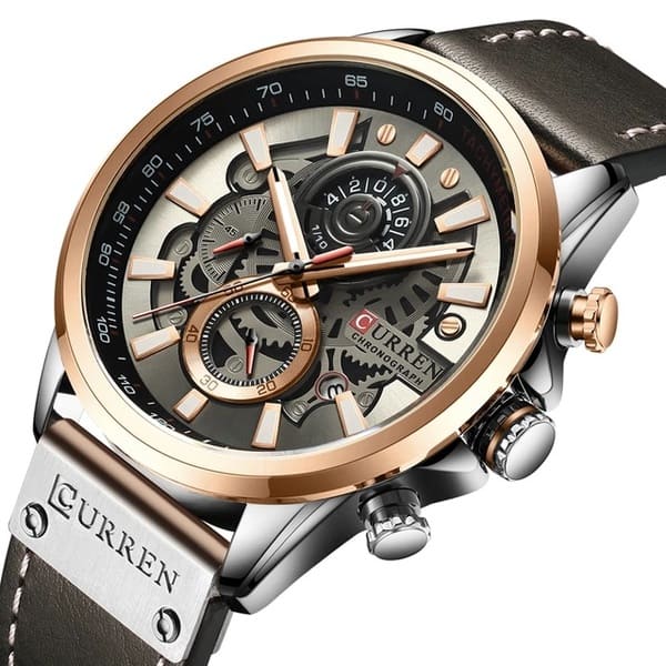 Reloj curren 8380 análogo – gris - Imagen 2