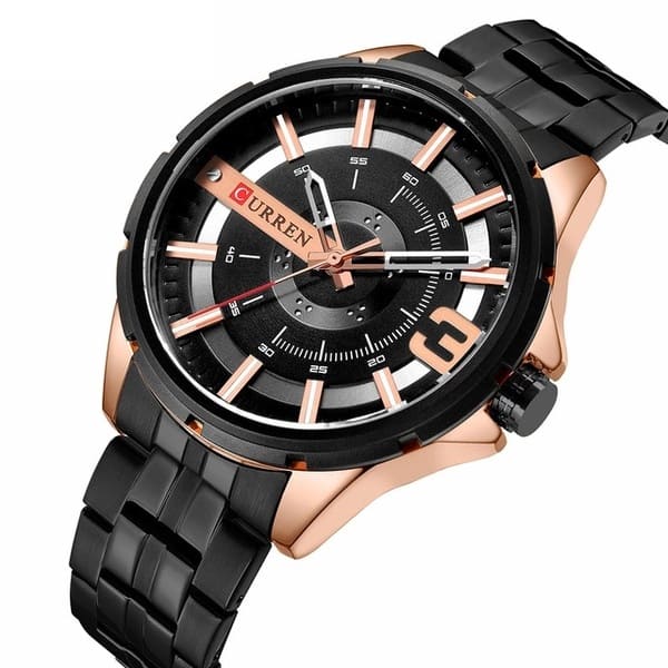 Reloj curren 8333 análogo – negro - Imagen 2