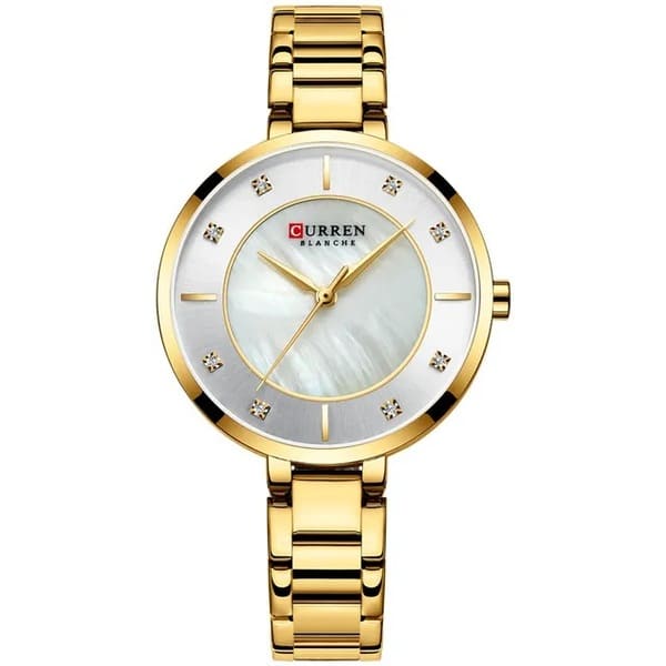 Reloj curren 9051 análogo – dorado