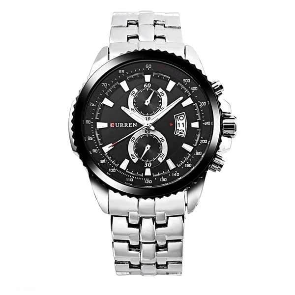 Reloj curren 8082 análogo – plateado
