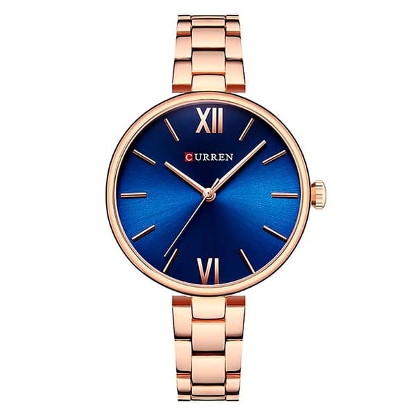 Reloj curren 9017 análogo - azul