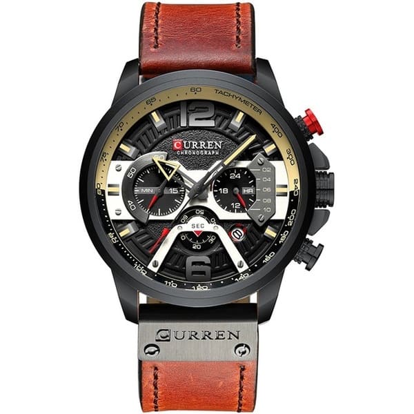Reloj curren 8329 análogo - café