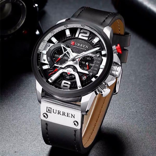 Reloj curren 8329 análogo - negro - Imagen 4