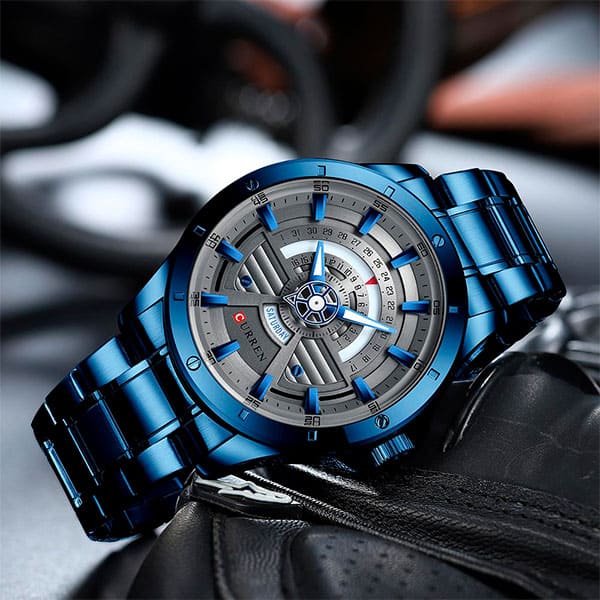 Reloj curren 8381 análogo - azul - Imagen 3