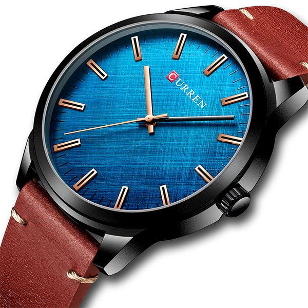 Reloj curren 8386 análogo - café - Imagen 2