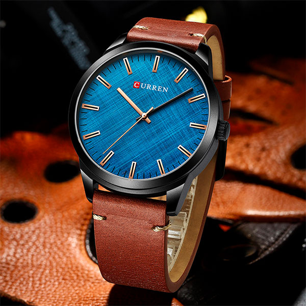 Reloj curren 8386 análogo - café - Imagen 5