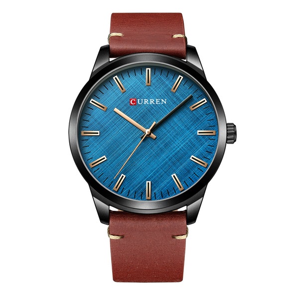 Reloj curren 8386 análogo - café