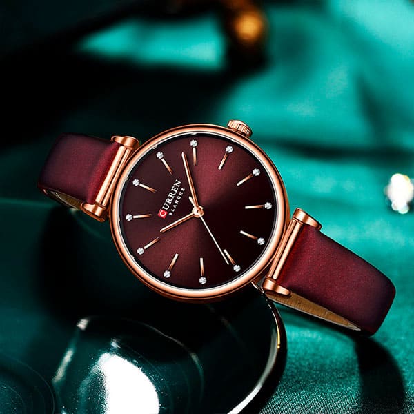Reloj curren 9081 análogo - café - Imagen 4