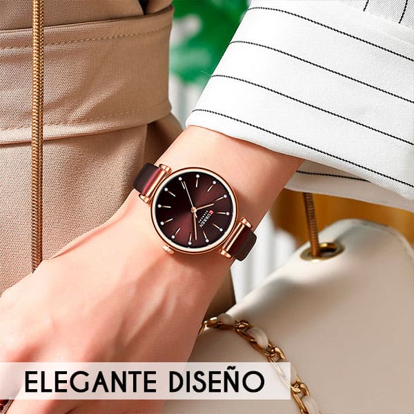 Reloj curren 9081 análogo - café - Imagen 5