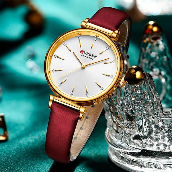 Reloj curren 9081 análogo - rojo - Imagen 3