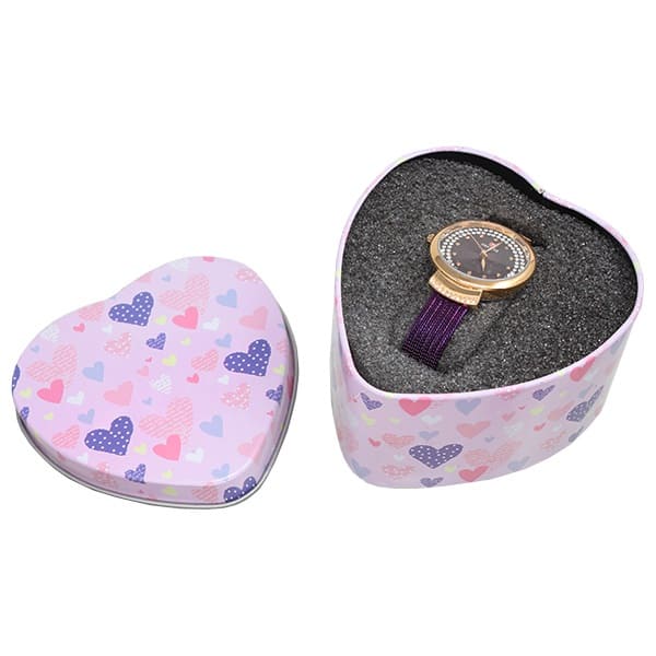 Estuche corazón - rosa - Imagen 3