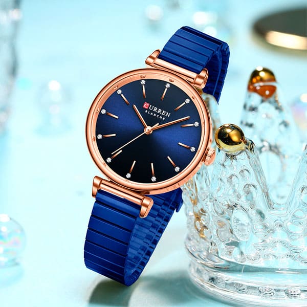 Reloj curren 9081 análogo – azul - Imagen 4