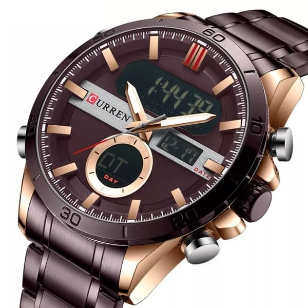 Reloj curren 8384 análogo – café - Imagen 2