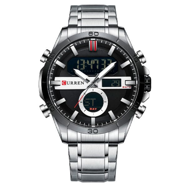 Reloj curren 8384 análogo – plateado