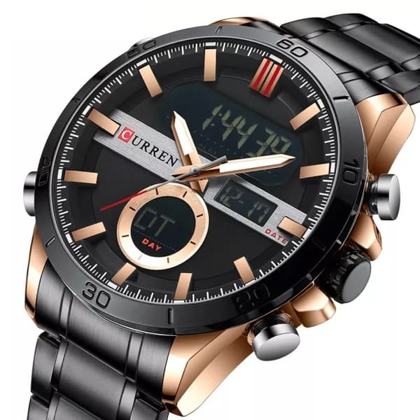 Reloj curren 8384 análogo – negro - Imagen 2