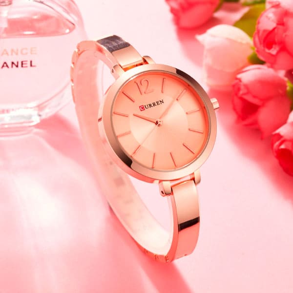 Reloj curren 9012 análogo – rosa - Imagen 5