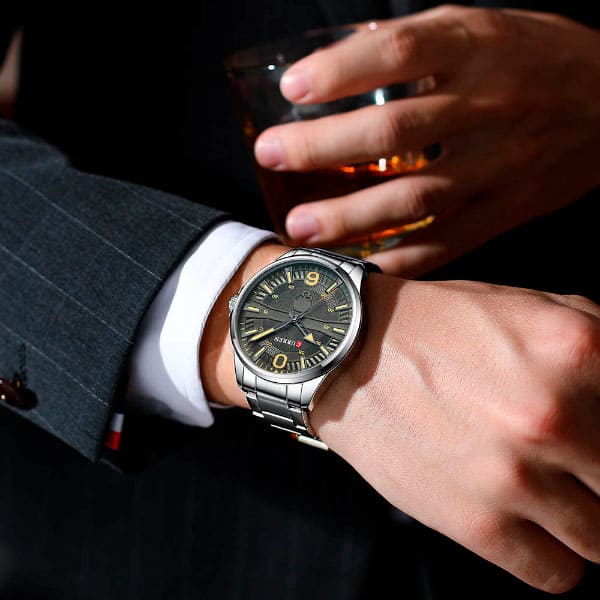 Reloj curren 8389 análogo – gris - Imagen 5