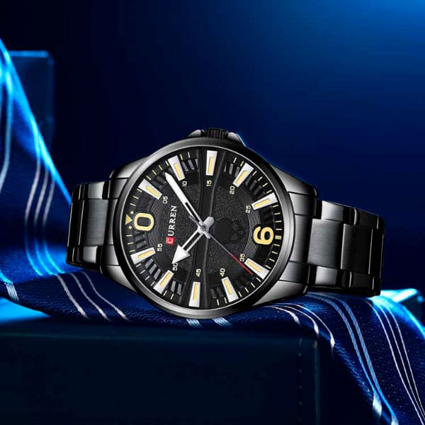 Reloj curren 8389 análogo – negro - Imagen 4
