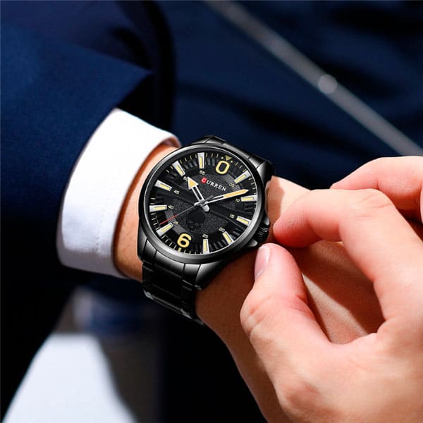 Reloj curren 8389 análogo – negro - Imagen 5
