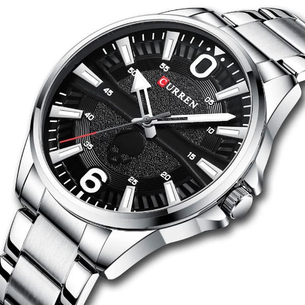 Reloj curren 8389 análogo – plateado - Imagen 2