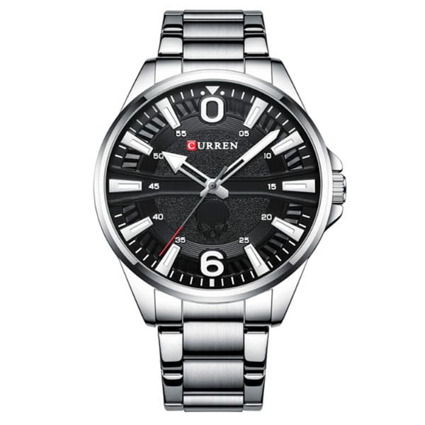 Reloj curren 8389 análogo – plateado