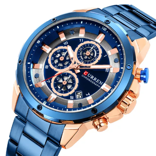 Reloj curren 8323 análogo – azul - Imagen 2